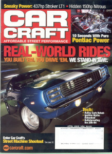 CAR CRAFT 2005 APR - STREET RIDES, F150, PONCHO POWER